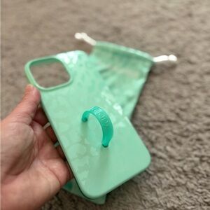 Loopy Case Mint Green Phone Case with Loop